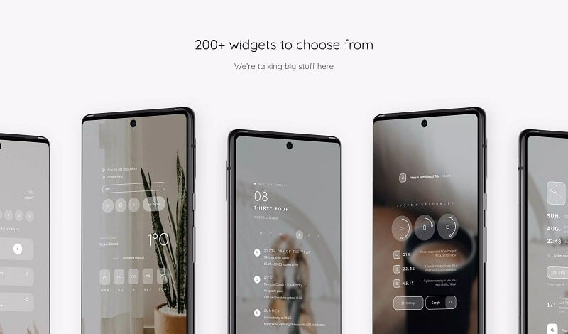 Elements KWGT apk free