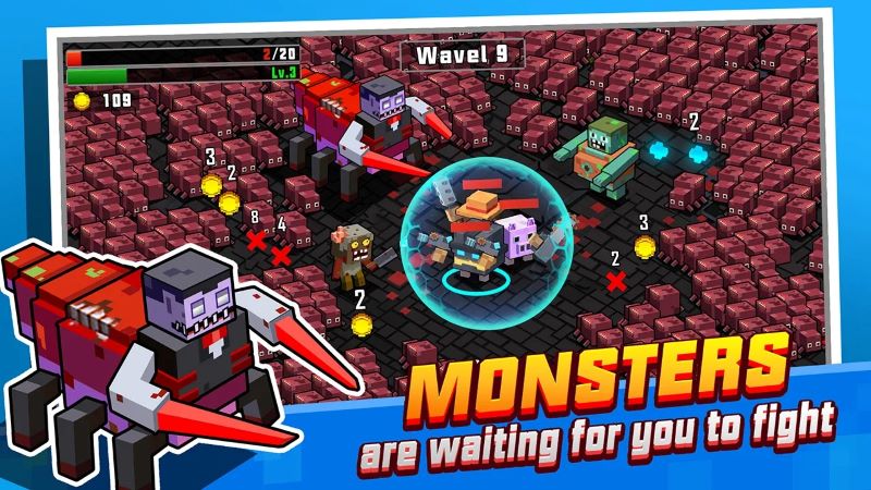 Pixel Dungeon Zombie Survive mod apk