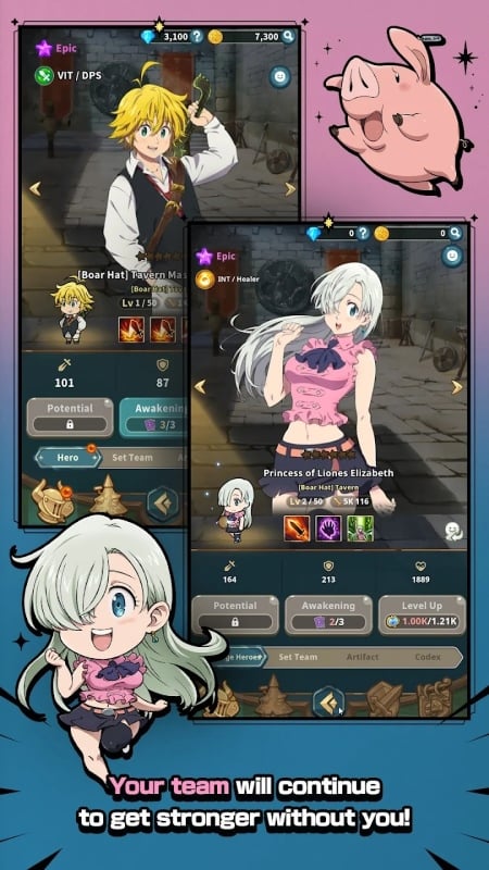 The Seven Deadly Sins IDLE mod apk