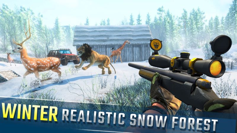 Wild Animal Hunting Games FPS apk mod