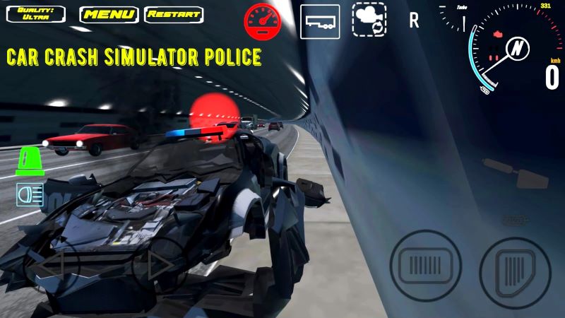 Car Crash Simulator Police mod apk