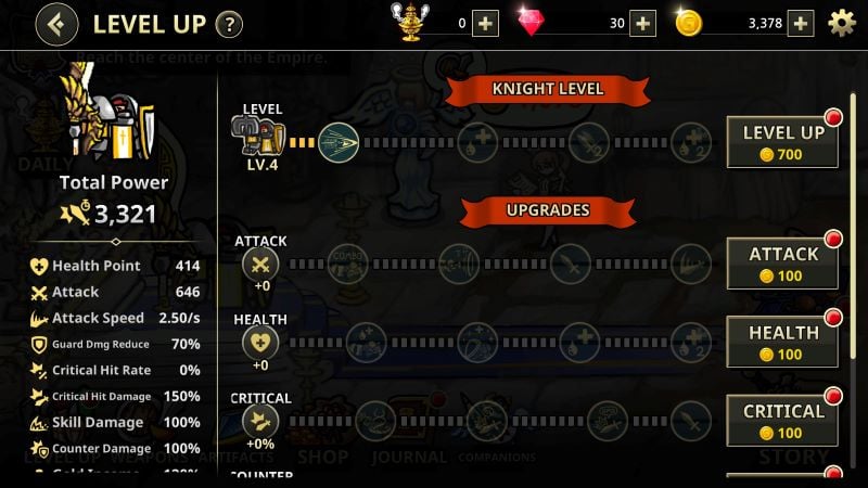 Counter Knights mod apk