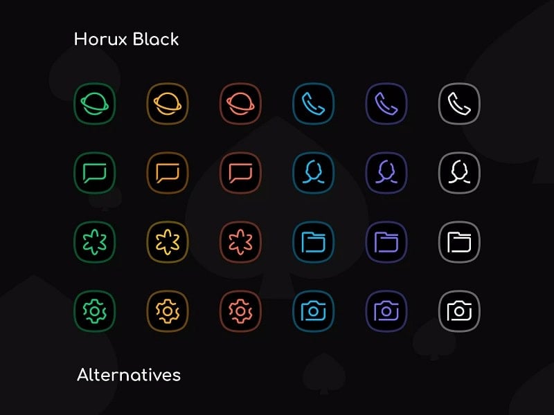 Horux Black mod apk