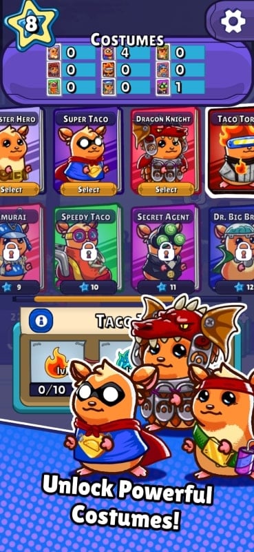 Taco Hamster Hero mod free