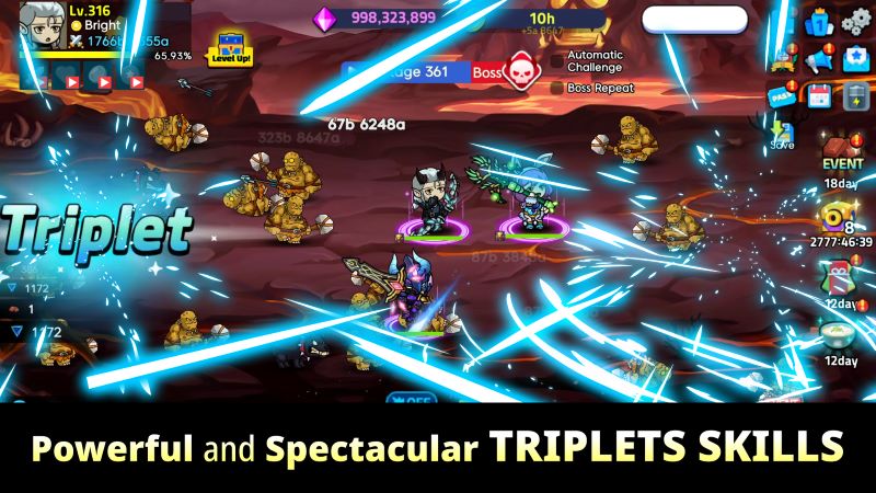 Triplet Heroes mod