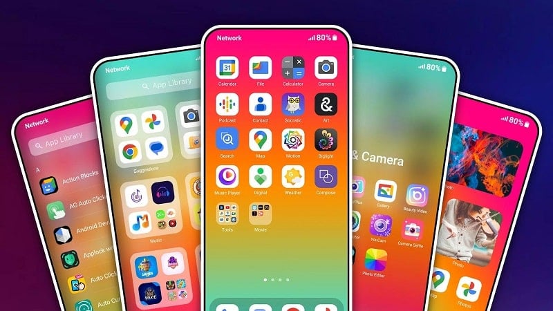 HiPhone Launcher Phone 15 apk