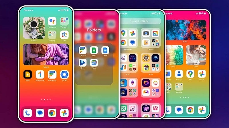 HiPhone Launcher Phone 15 mod apk