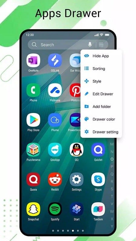 One S24 Launcher mod apk