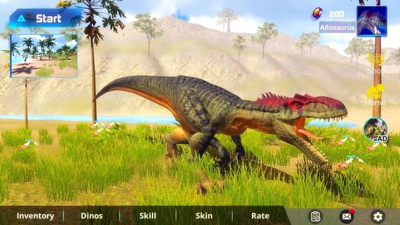 Allosaurus Simulator apk