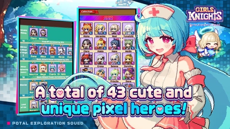 Girls Knights mod apk