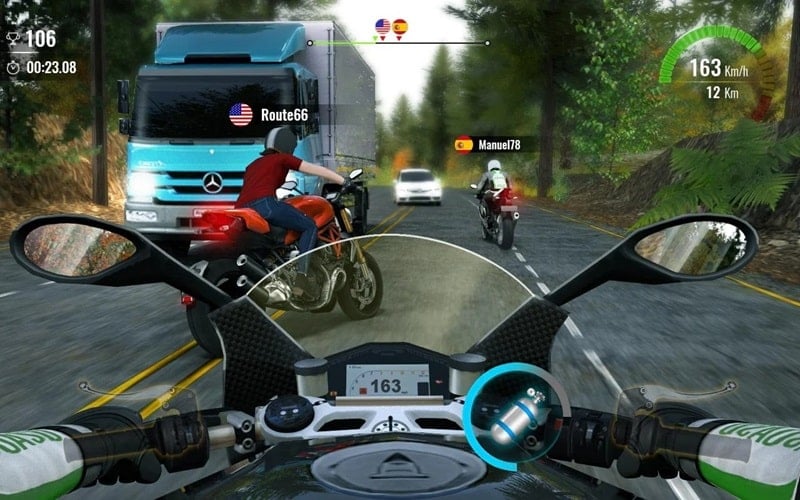 Moto Traffic Race 2 mod