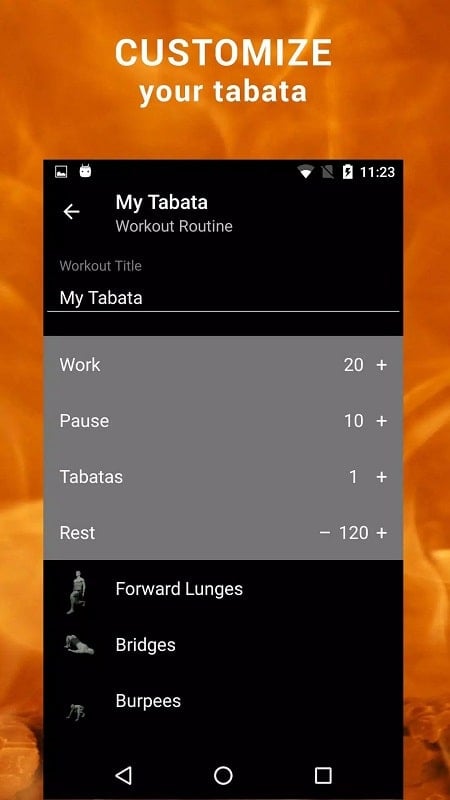 Tabata HIIT android