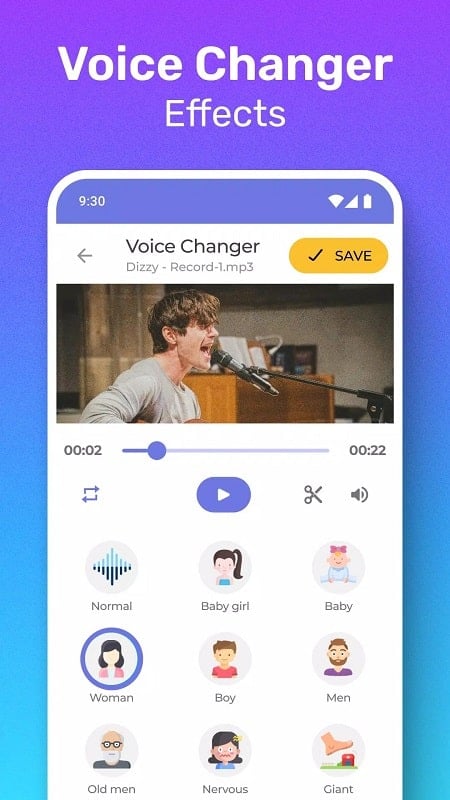 Video Voice Changer Effects