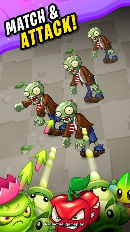 Plants vs Zombies Match mod