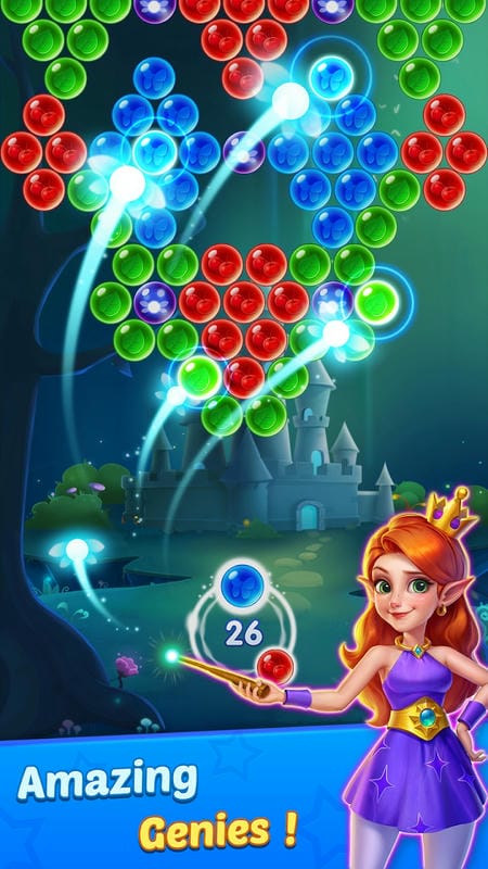 Bubble Shooter Genies mod android