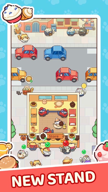 Cat Restaurant Food Bar Story mod free