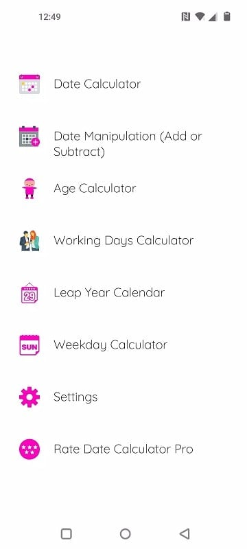 Date Calculator Pro apk