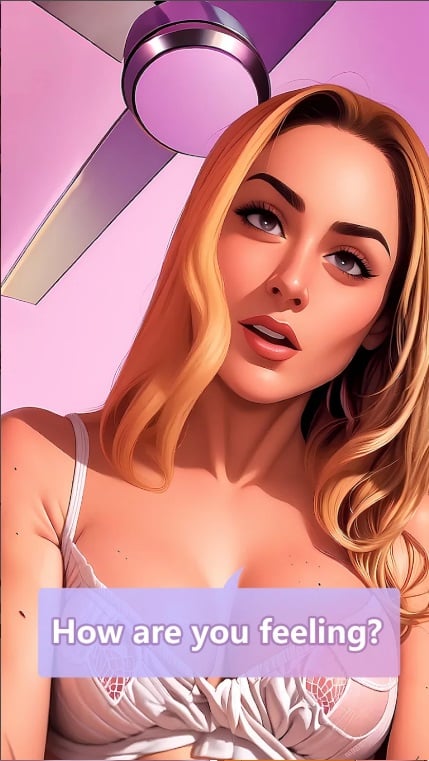 Answer the questions of beautiful girls in Love Choice MOD APK