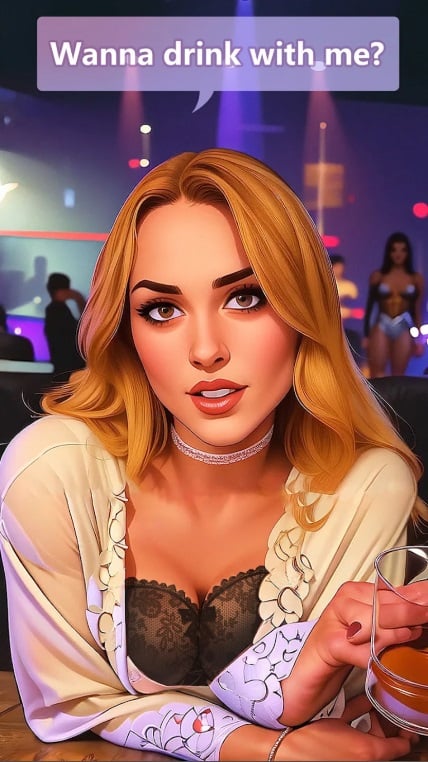 Enjoy the interesting story in Love Choice MOD APK