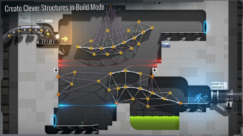 Bridge Constructor Portal apk mod