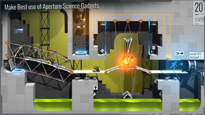 Bridge Constructor Portal mod free