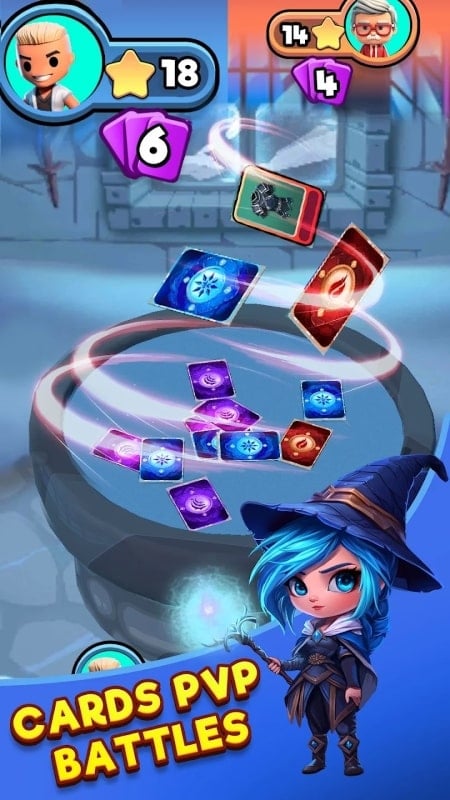 Cards Storm Spin Battle mod apk