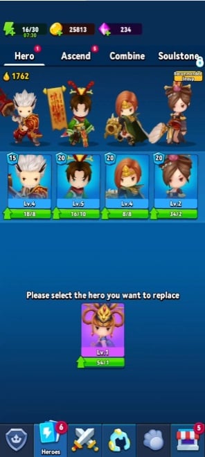 Unlock many famous characters in Heroes Assemble MOD APK