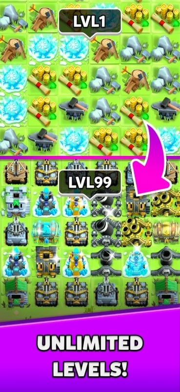 Match Lord Tower Defence TD apk mod