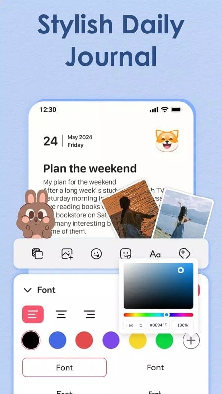 My Diary Daily Journal App android