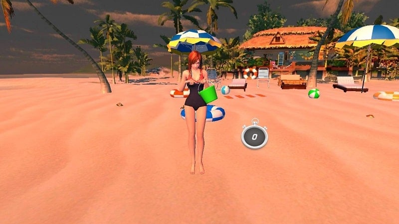 3D Virtual Girlfriend Offline mod android