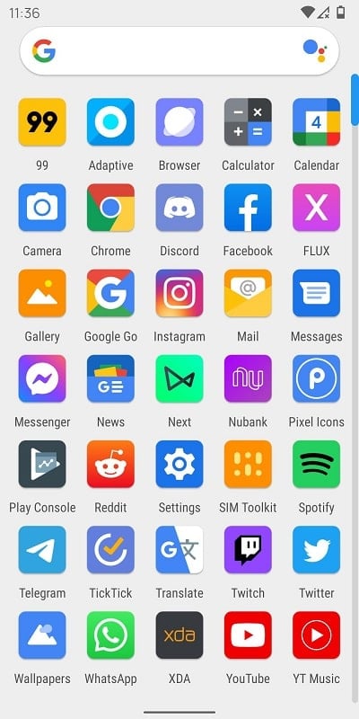 Adaptive Icon Pack mod