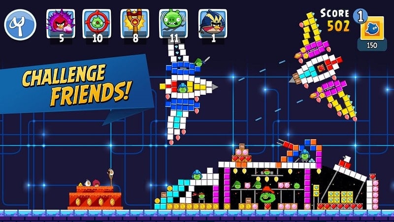 Angry Birds Friends mod apk