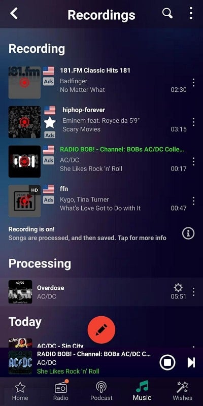 Audials Radio Pro mod android