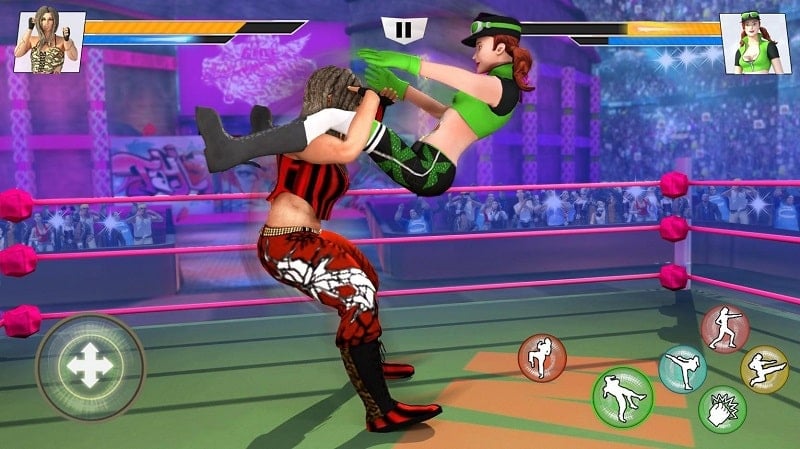 Bad Girls Wrestling Fighter mod free