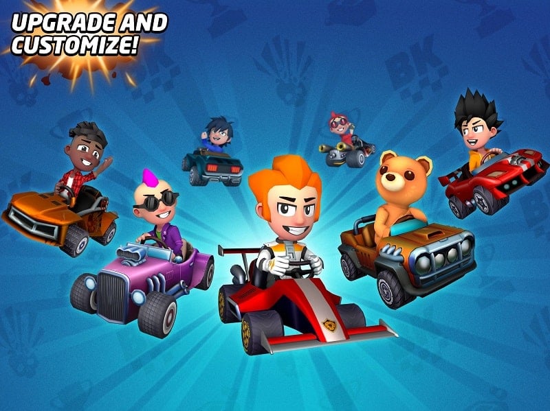 Boom Karts mod androi