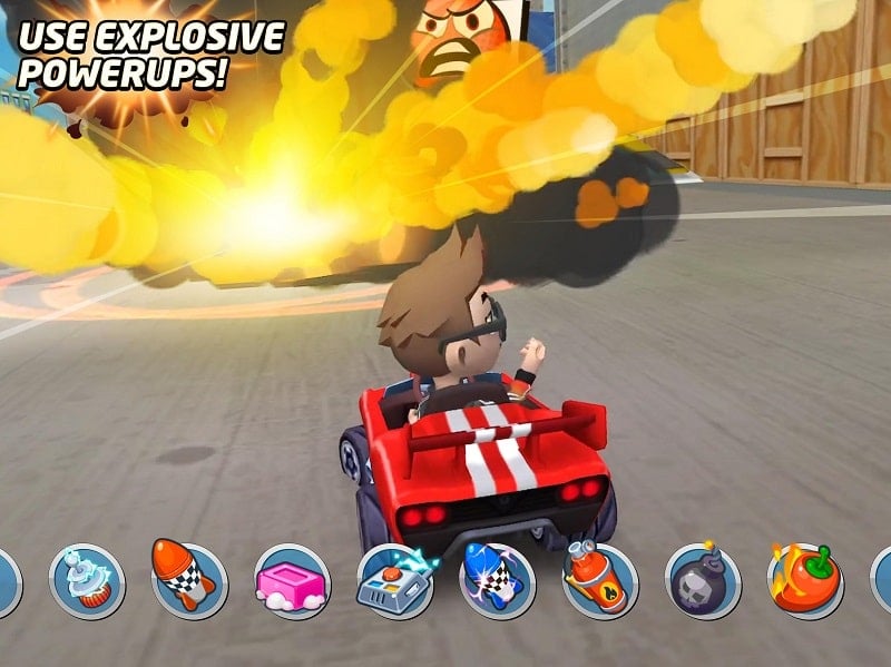 Boom Karts mod apk