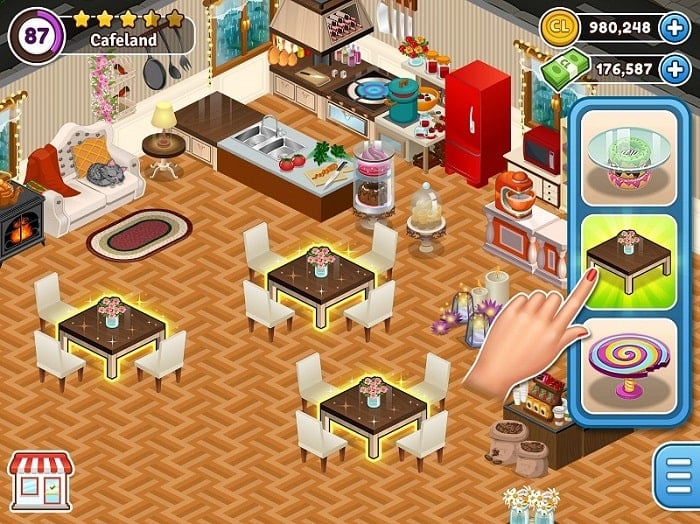 Cafeland World Kitchen mod apk