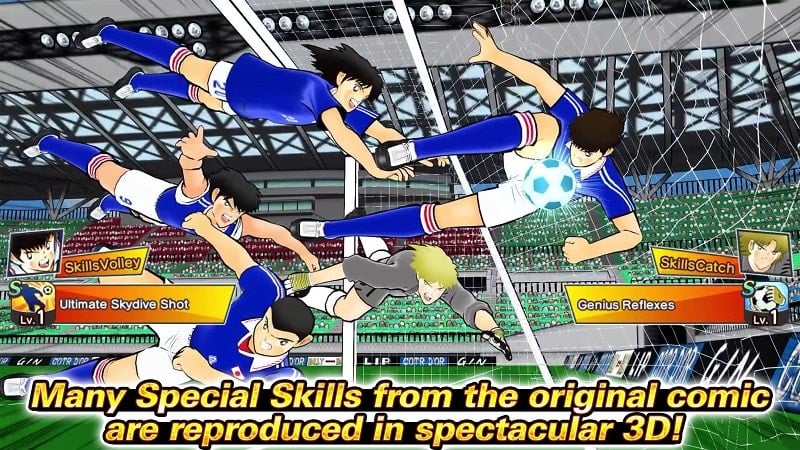 Captain Tsubasa Dream Team mod apk