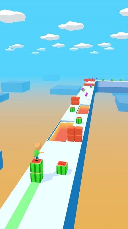 Cube Surfer mod apk