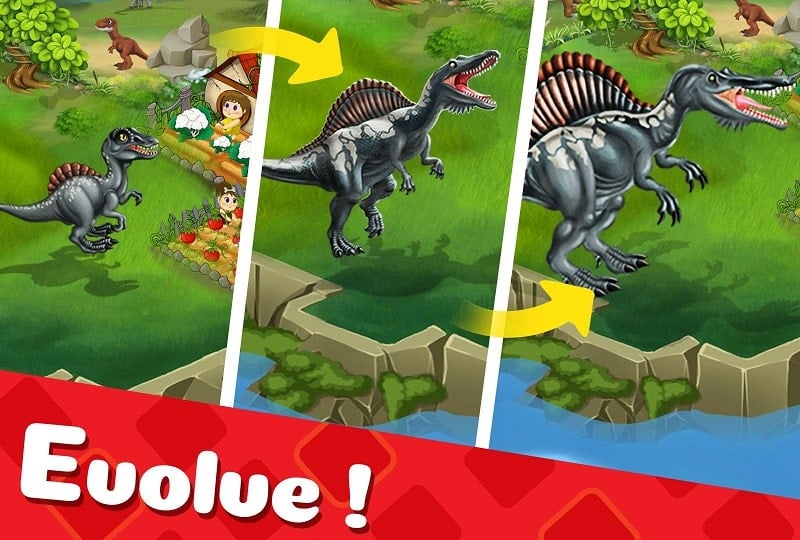 DINO WORLD mod android