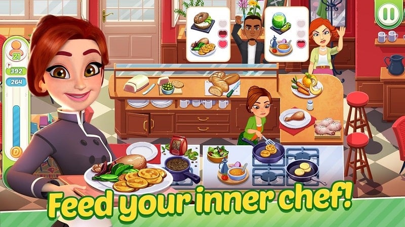 Delicious World mod apk