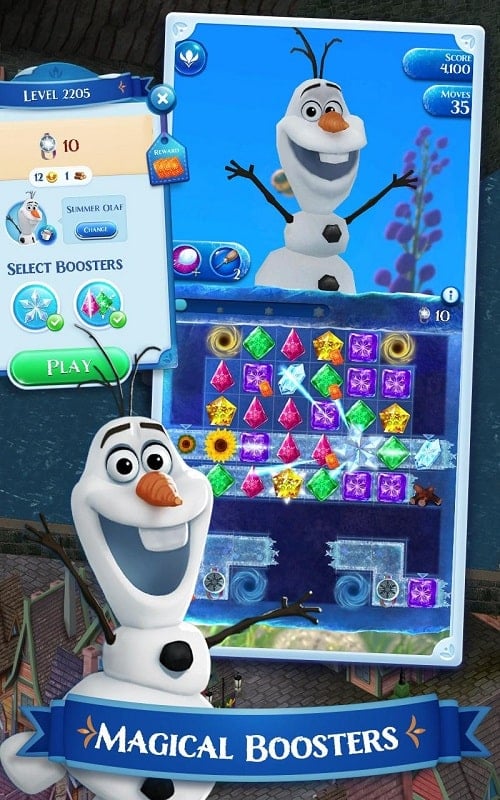 Disney Frozen Free Fall mod free