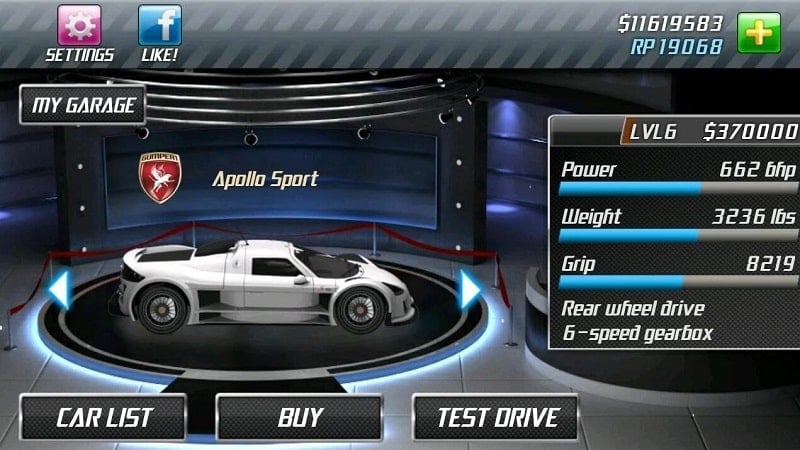 Drag Racing mod android