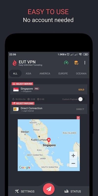 EUT VPN mod