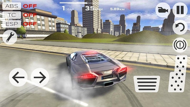 Extreme Car Driving Simulator mod apk