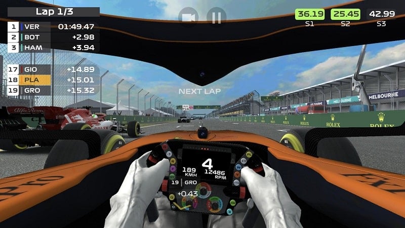 F1 Mobile Racing mod android