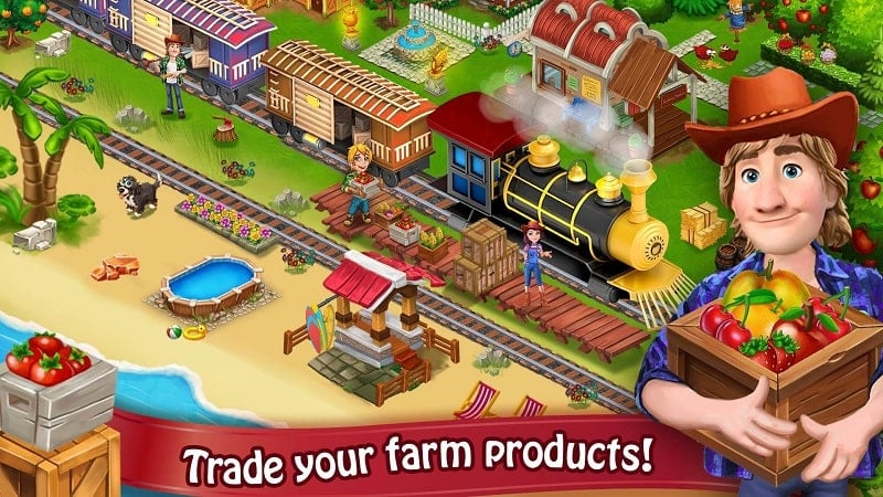 Farm Day Village Farming mod android