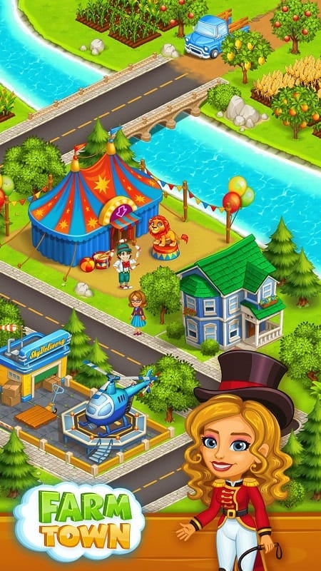 Farm Town mod apk