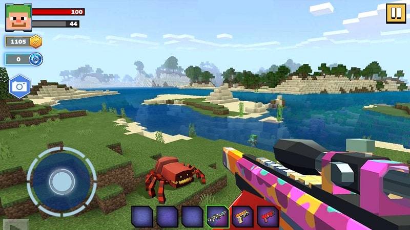 Fire Craft 3D Pixel World mod apk