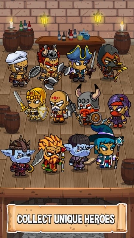 Five Heroes mod